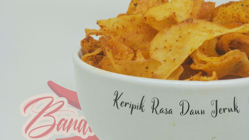 Keripik Singkong Rasa Daun Jeruk